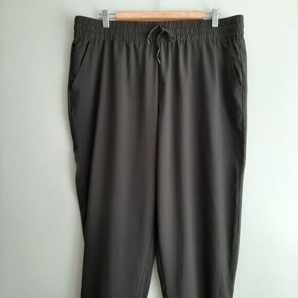 JOE FRESH Active Comfort Fit Stretch Pull-On Light Athletic Pants Black Sz XL - Picture 4 of 13